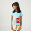 Blue Bag Applique Tshirt