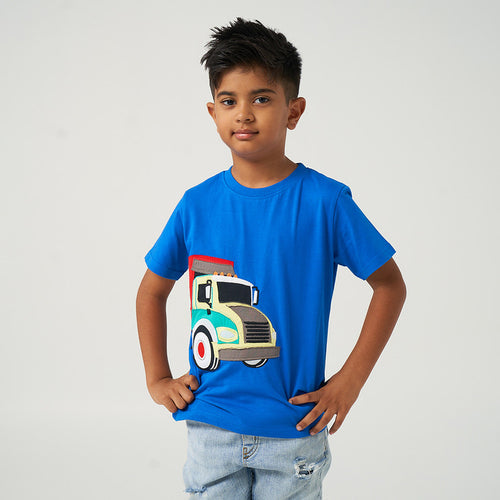 Truck Applique Tshirt