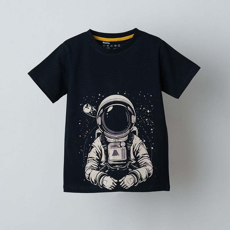 Black Astronaut Graphic Tshirt