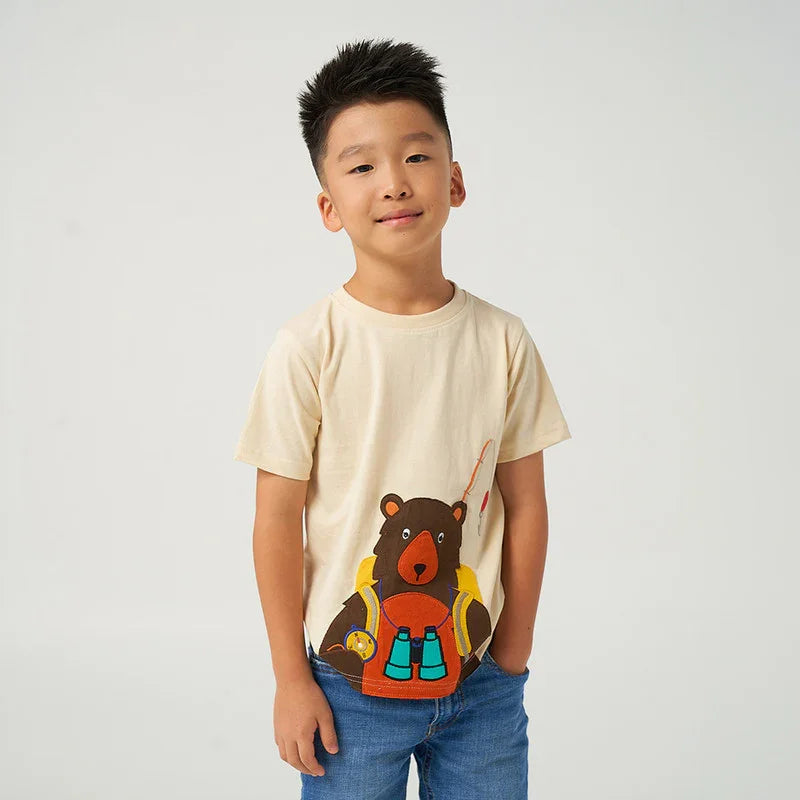 Bear Applique Tshirt