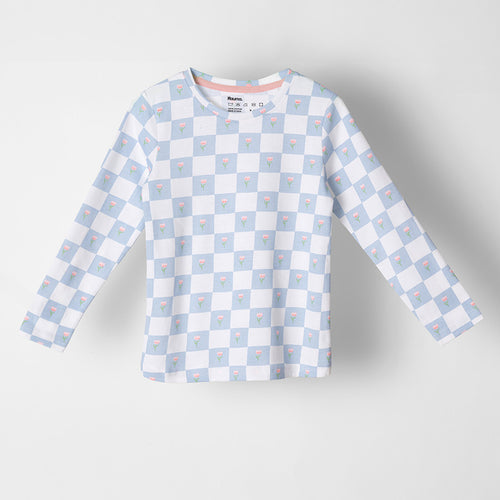 White Printed Tshirt