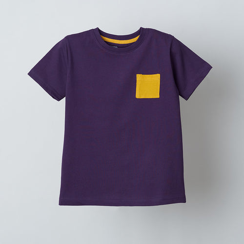 Purple Graphic Tshirt
