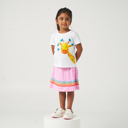 Giraffe Printed Tshirt