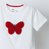Butterfly Embroidered Tshirt