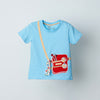 Blue Bag Applique Tshirt