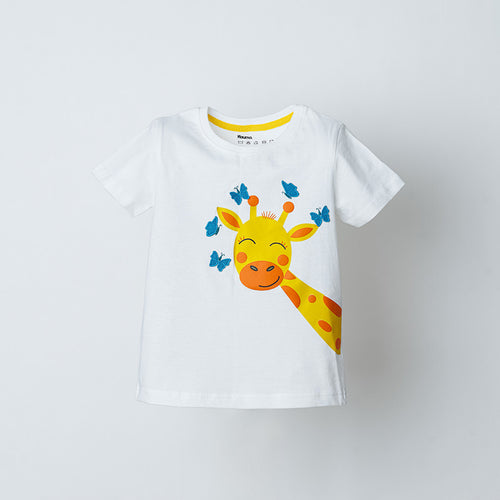 Giraffe Printed Tshirt - alt view