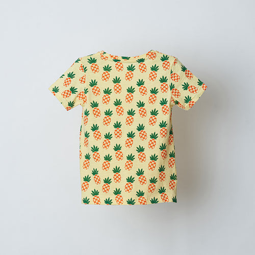 Pineapple Printed Tshirt - alt view