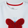Butterfly Embroidered Tshirt