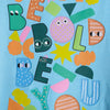 Blue Applique Tshirt