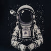 Black Astronaut Graphic Tshirt