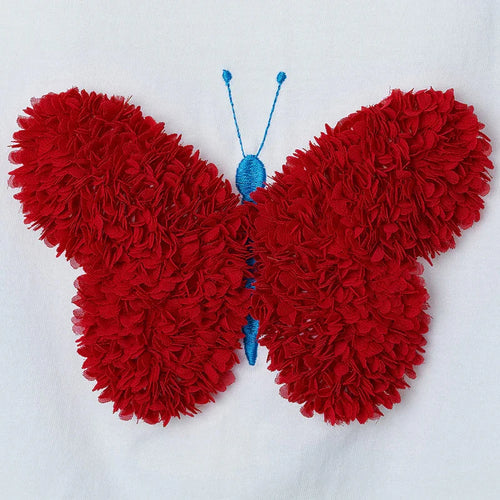 Butterfly Embroidered Tshirt