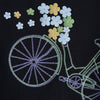 Bicycle Embroidery Tshirt