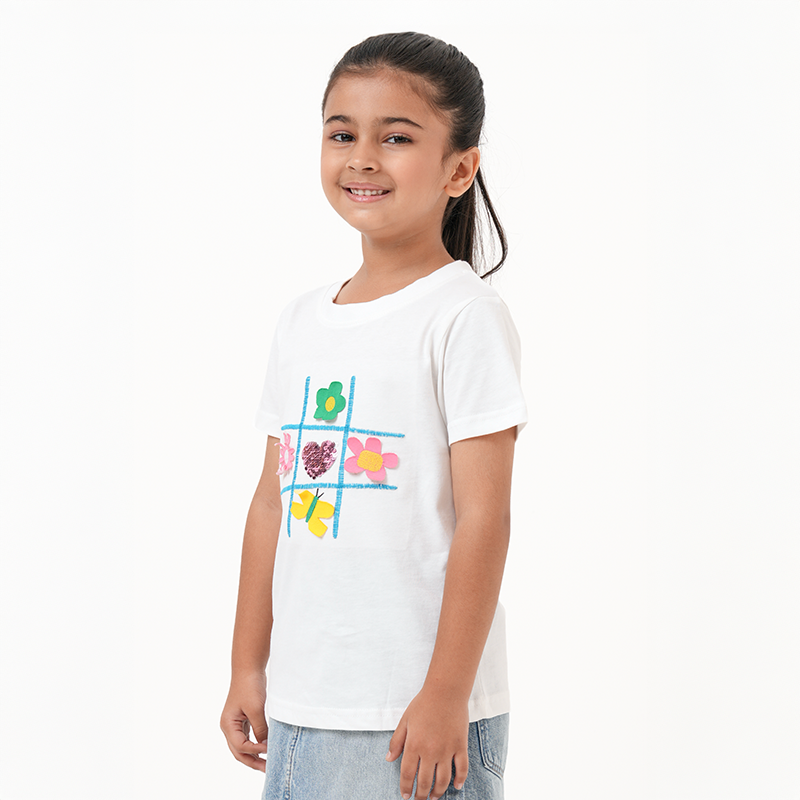 Tic Tac Applique Tshirt