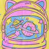 Pink Astronaut Graphic Tshirt