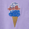 Ice Cream Embroidered Tshirt