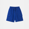 Blue Knit Shorts