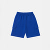 Blue Knit Shorts