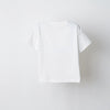White Logo Embroidery Tshirt