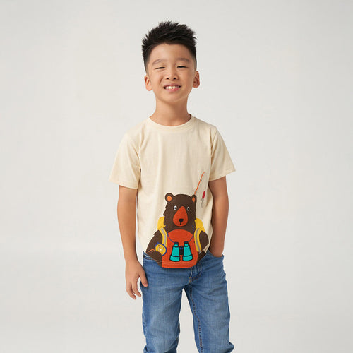 Bear Applique Tshirt