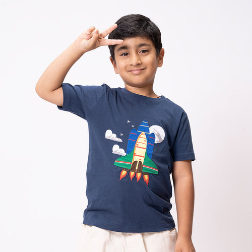 Rocket Applique Tshirt