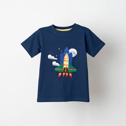 Rocket Applique Tshirt