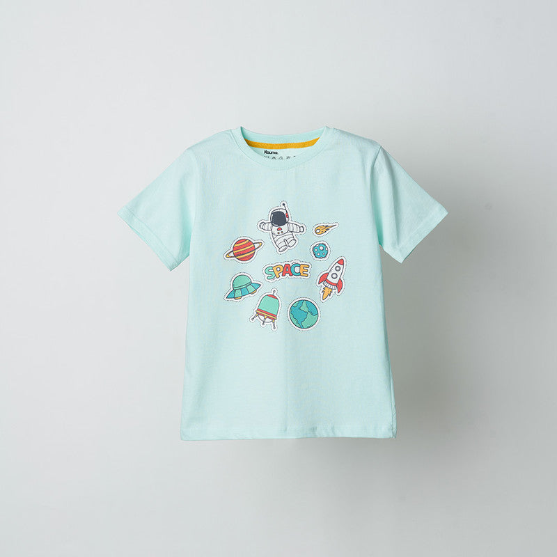 Blue Graphic Tshirt