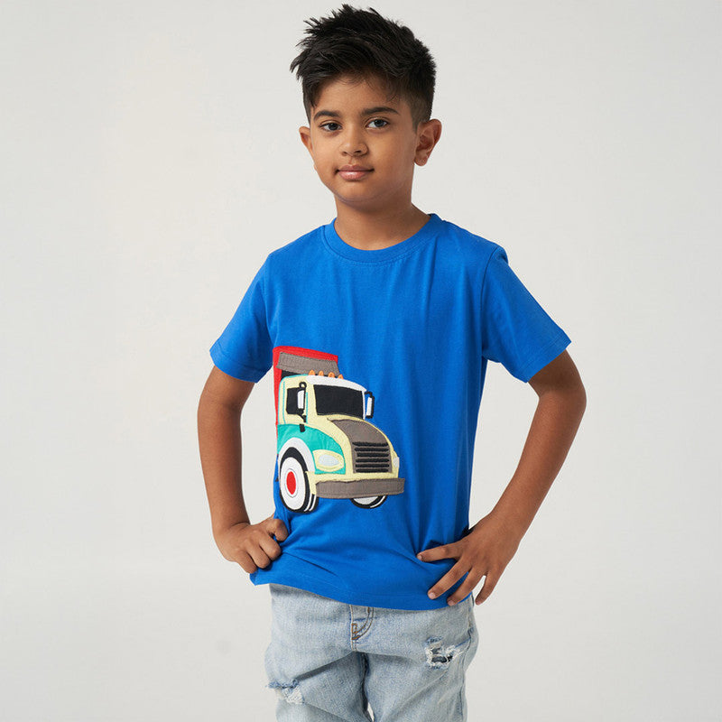 Truck Applique Tshirt