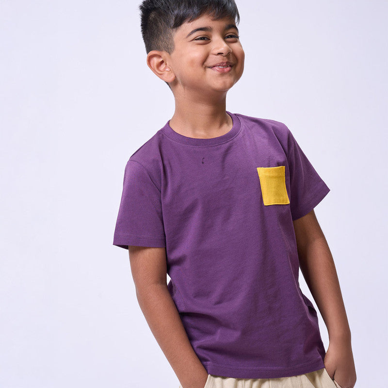 Purple Graphic Tshirt