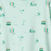 Mint Printed Tshirt