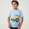 Blue Builder Applique Tshirt
