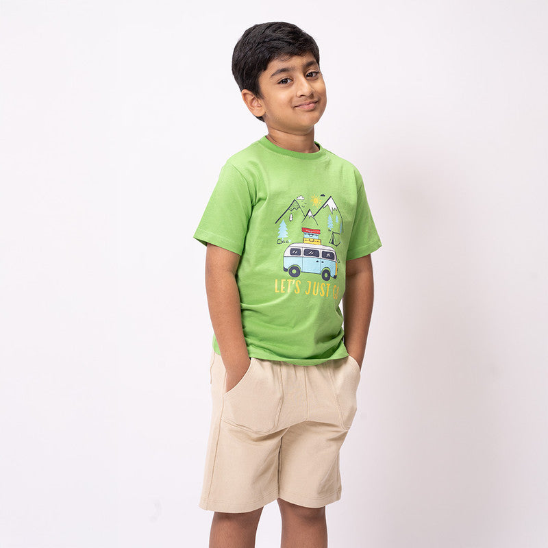 Green Graphic Tshirt