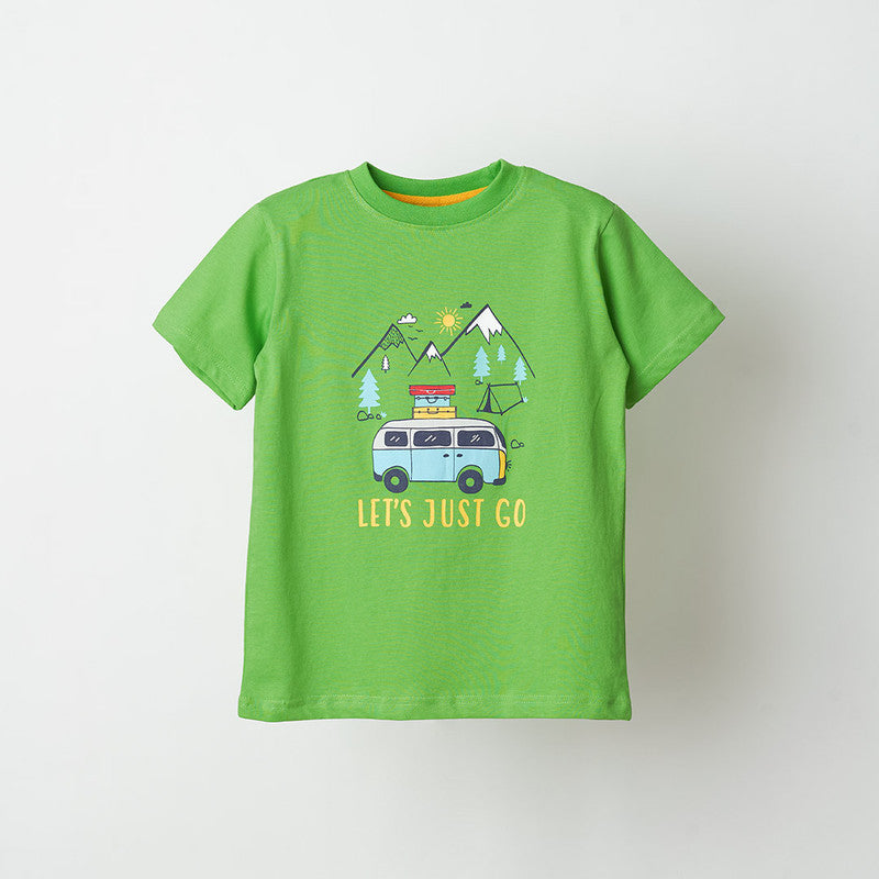 Green Graphic Tshirt