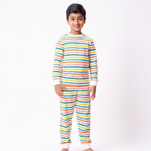 Colorpop Stripes Bamboo Co-ords (Unisex)