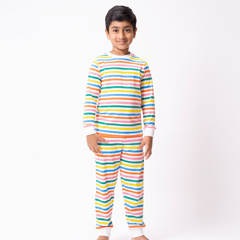 Colorpop Stripes Bamboo Co-ords (Unisex)