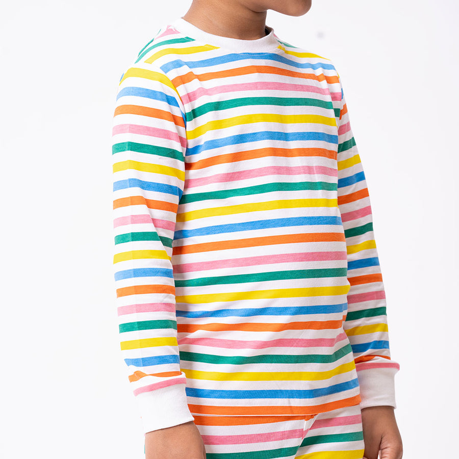 Colorpop Stripes Bamboo Co-ords (Unisex)