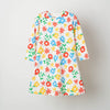 White Floral Printed Dress