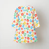 White Floral Printed Dress