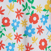 White Floral Printed Dress