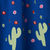 Blue Applique Dress