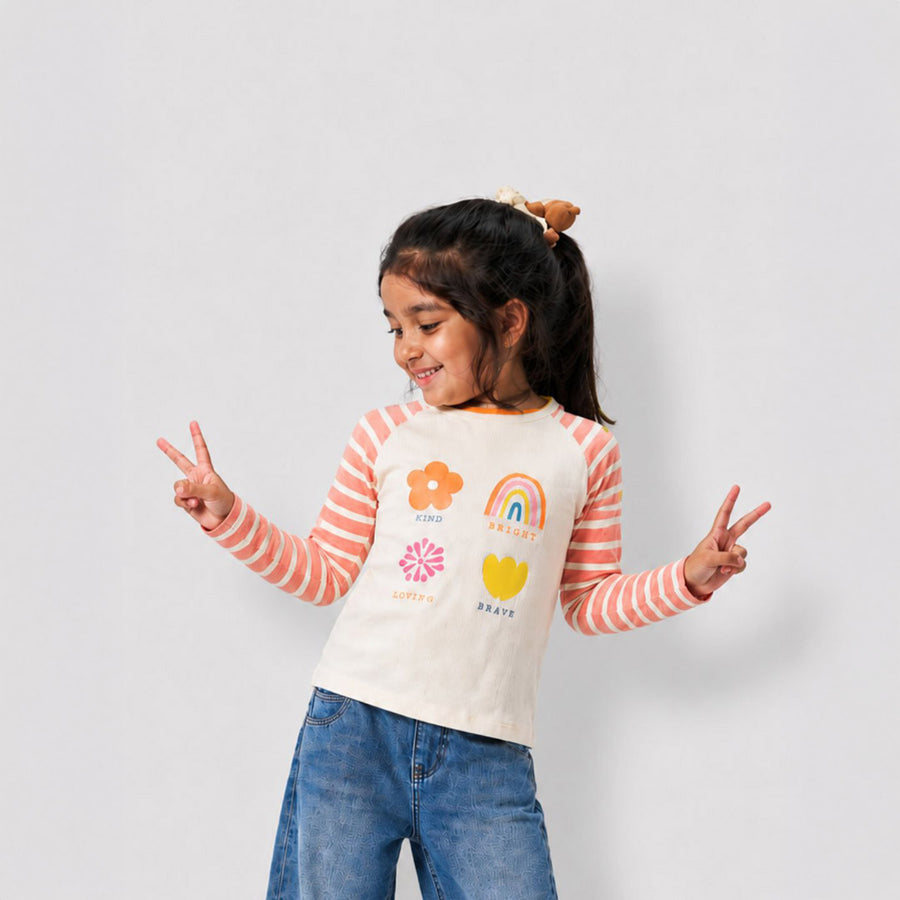 Raglan Graphic Tshirt