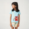 Blue Bag Applique Tshirt