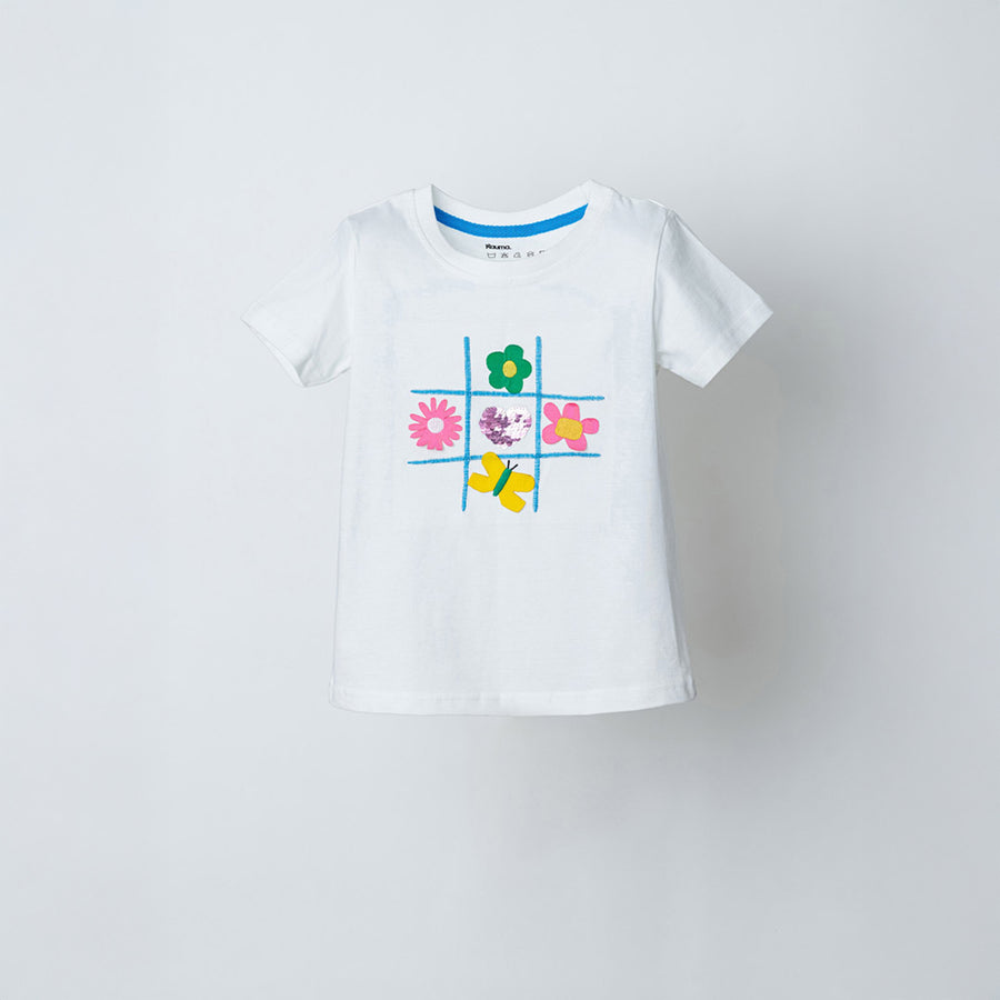 Tic Tac Applique Tshirt