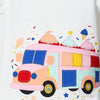 Ice Cream Truck Applique Tshirt