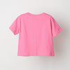 Pink Logo Embroidered Tshirt