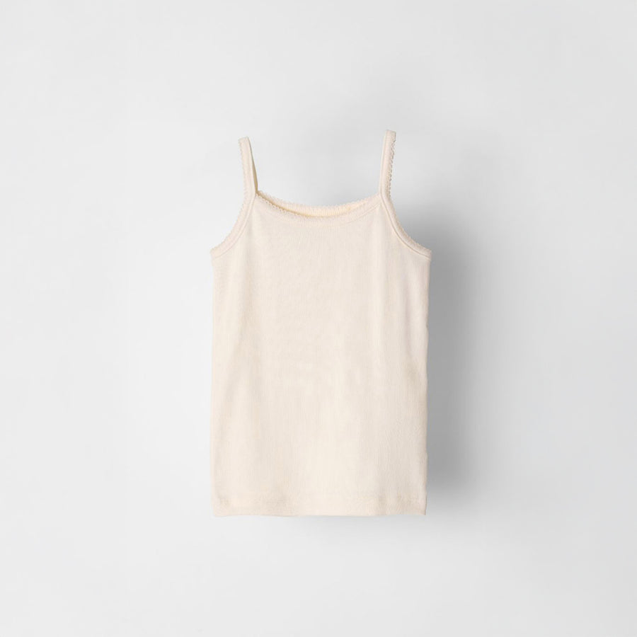 Beige Solid Camisole
