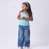 Blue Striped Camisole