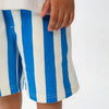 White Stripe Shorts