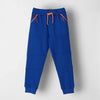 Blue Knit Jogger