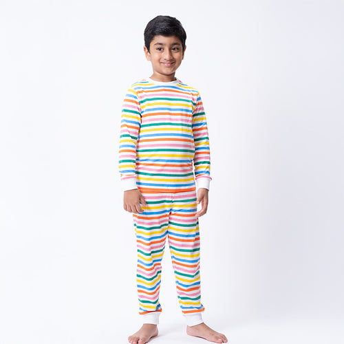 Colorpop Stripes Bamboo Co-ords (Unisex)