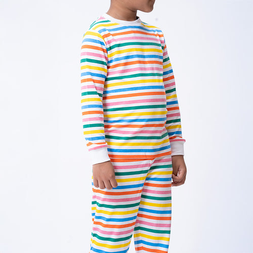 Colorpop Stripes Bamboo Co-ords (Unisex)